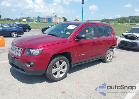 2014 Jeep Compass Sport из США, поврежденный, VIN 1C4NJDBB6ED841264
